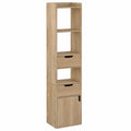 etagere-haute-avec-compartiments-et-tiroirs-en-bois-chene-clair-kbywv11116vu