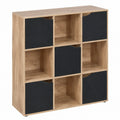 etagere-modulaire-en-bois-avec-9-cubes-et-portes-noires-kvfcb11122qf