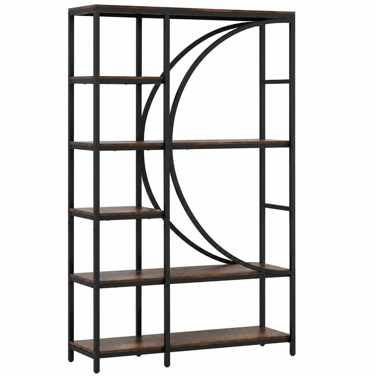 etagere-a-6-niveaux-rangement-ouvert-pour-salon-et-bureau-demilune-metallique-sibiw11130sm