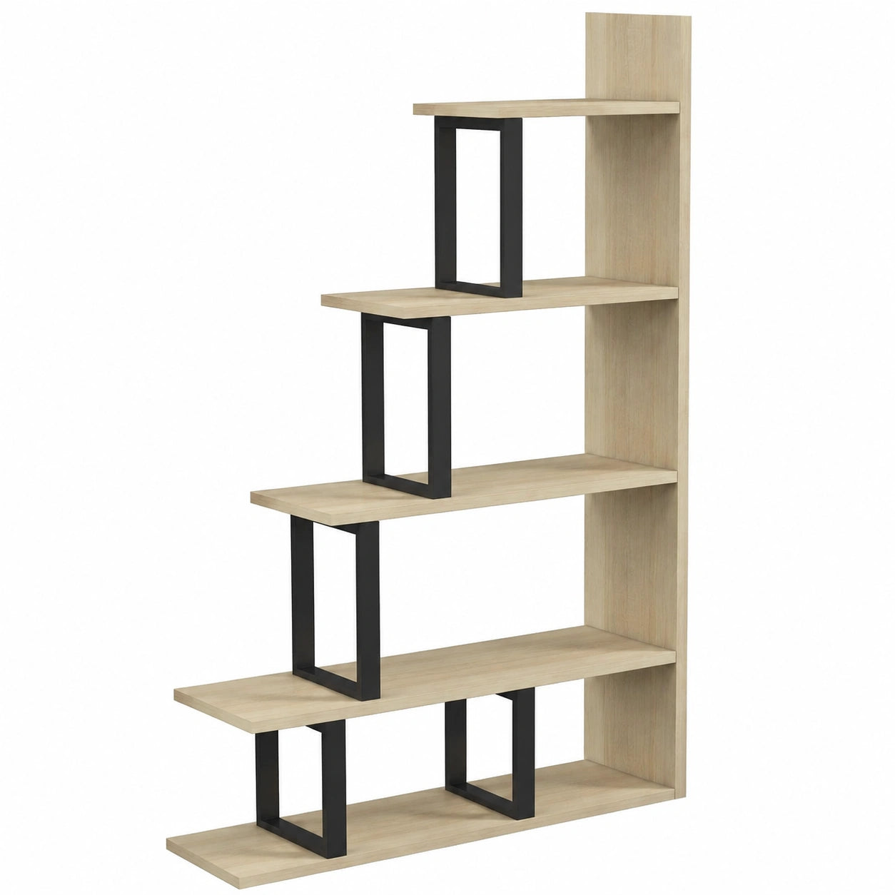 etagere-bibliotheque-industrielle-en-escalier-5-niveaux-chene-102-x-30-x-160-cm-ngqgp11059ws