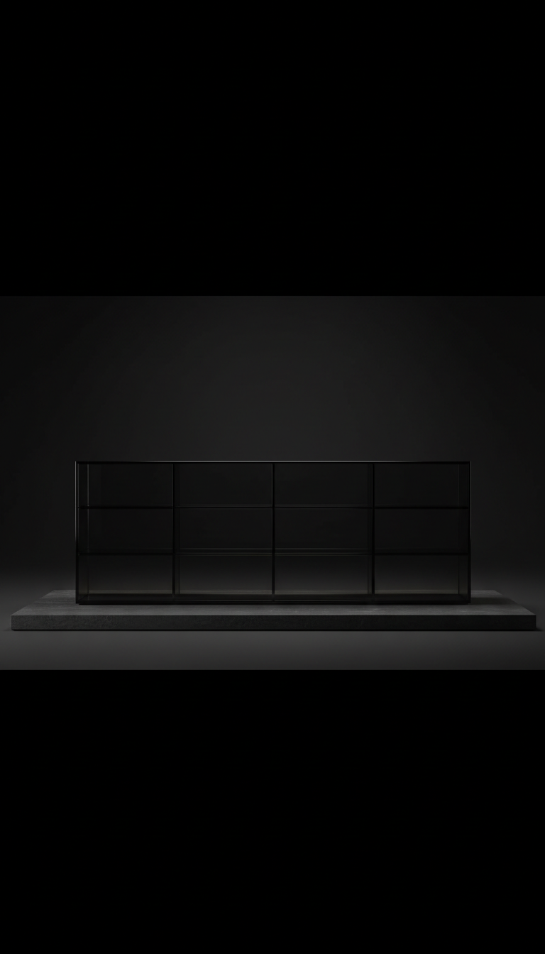 Floating Jewel-Tone Sideboard