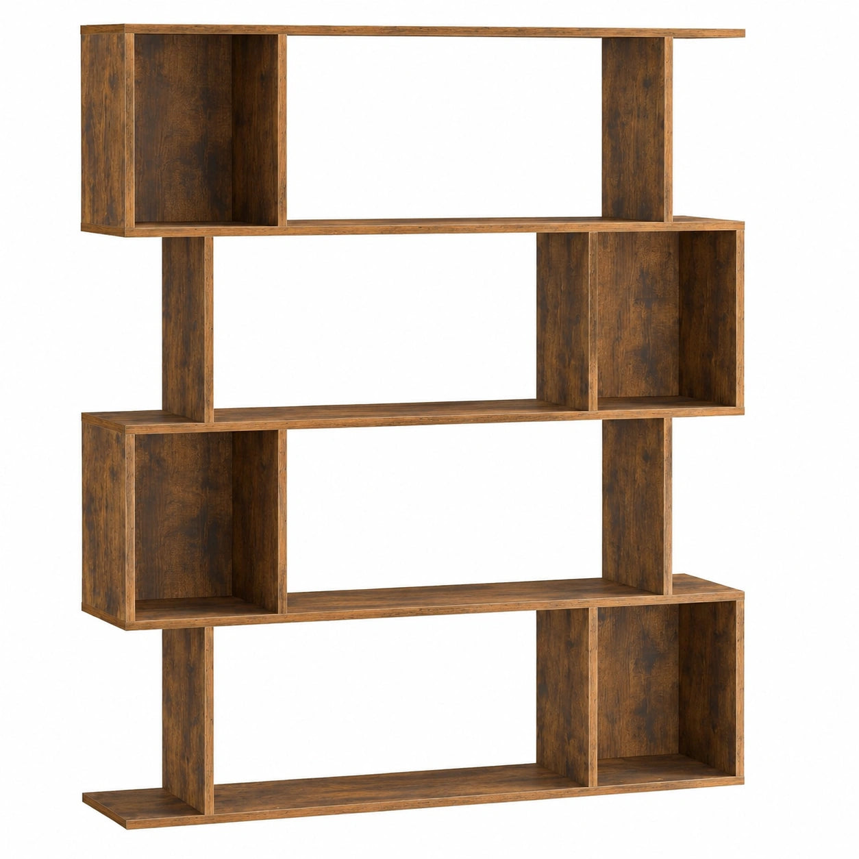 bibliotheque-a-5-niveaux-avec-compartiments-ouverts-pour-salon-chambre-ou-bureau-marron-rustique-hxluw11047yc